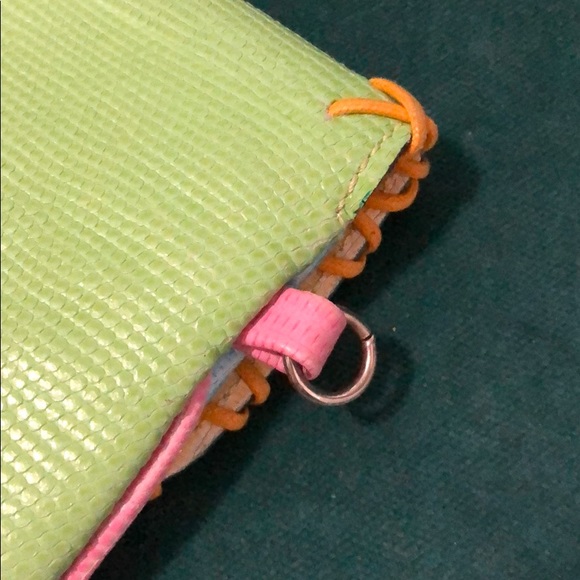 Bacamunda Colorful Python Clutch - Picture 8 of 11